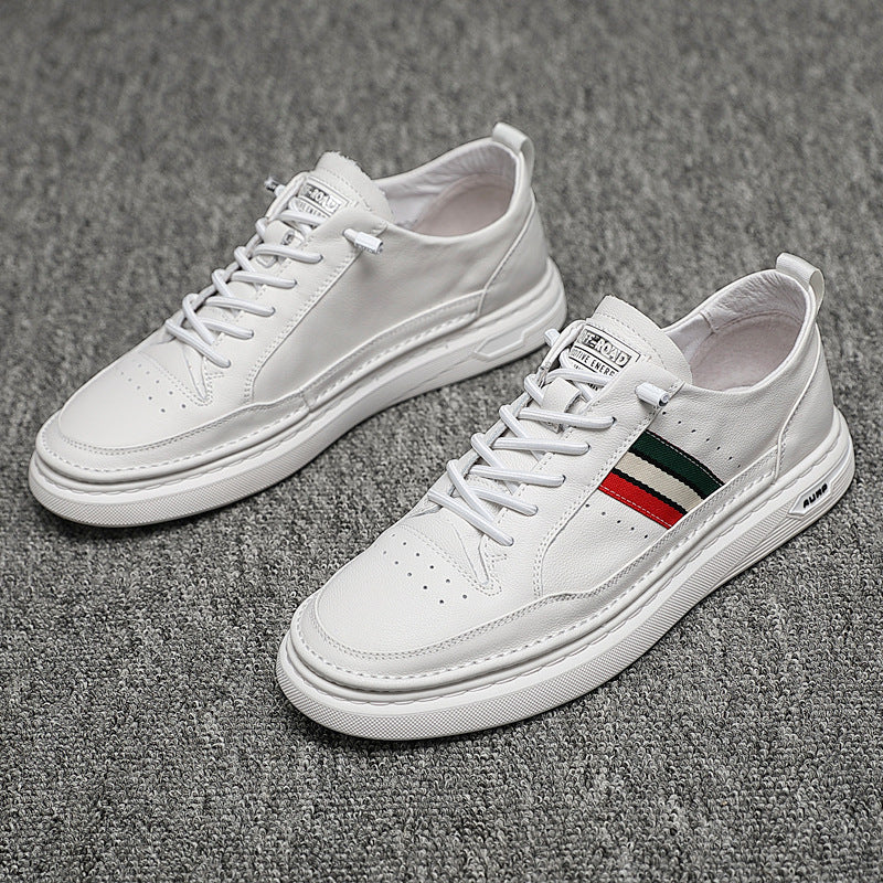 Atmungsaktive Freizeit-Sneaker mit Innenabsatz – Bild 5 | LuxeStyle
