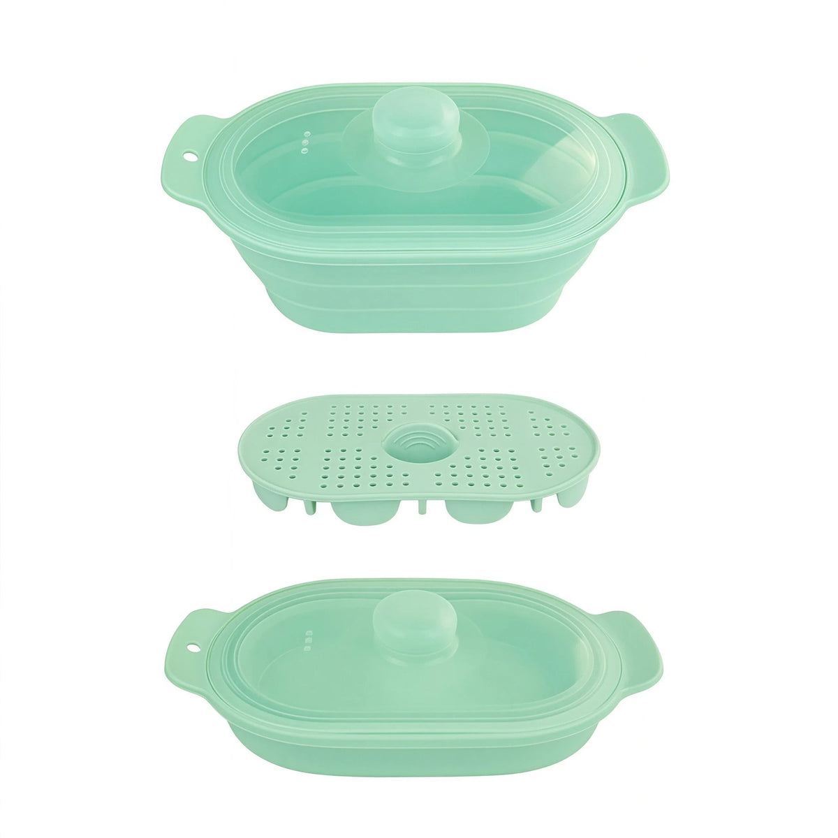 Faltbarer Silikon-Dampfgarer – Bild 13 | LuxeStyle