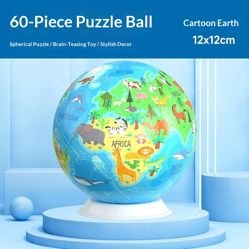 3D-Kugel-Puzzle Weihnachtsanhänger – 60 Teile – Bild 10 | LuxeStyle
