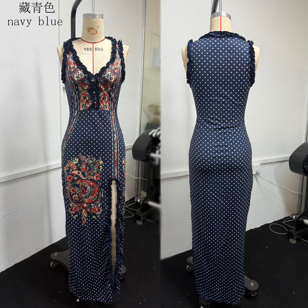 Digital Print Tanktop & Maxirock Kleid – Bild 2 | LuxeStyle