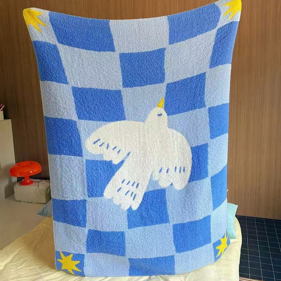 Kuscheldecke aus Plüsch | LuxeStyle