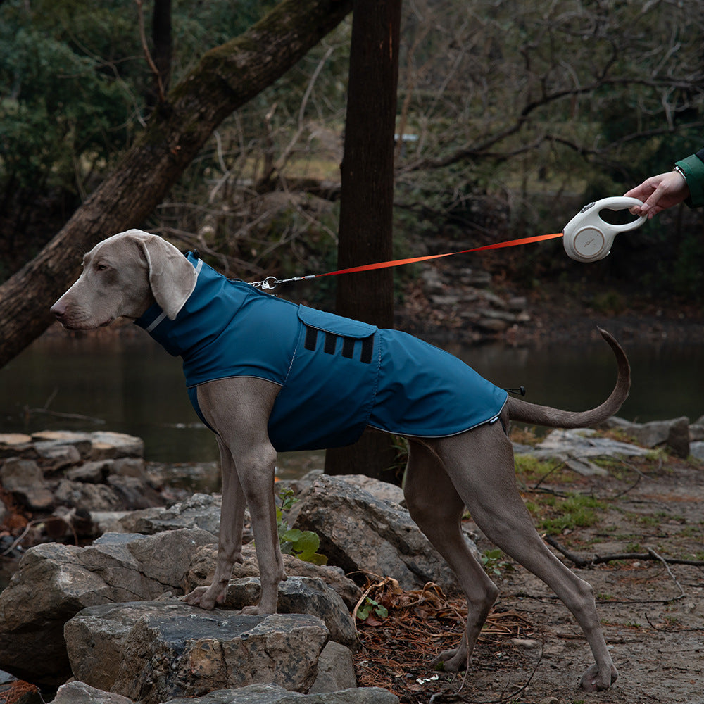 Wasserdichte Hunde-Regenjacke