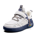 Leder-Sneakers für Kinder mit Klettverschluss – Bild 7 | LuxeStyle