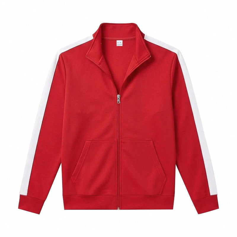 Herren-Jacke Relaxed Fit Sporty Zip-Up