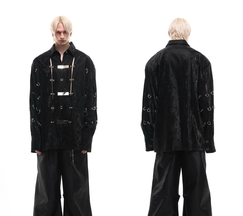 Hemd mit Metallschnalle – Bild 3 | LuxeStyle