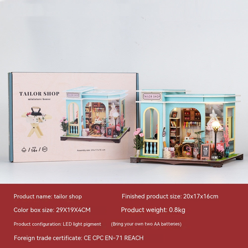 DIY Miniatur-Schneideratelier Bausatz – Bild 2 | LuxeStyle
