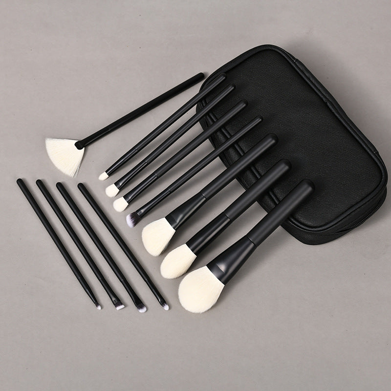 Anmei 18-teiliges Make-up Pinselset aus Tierhaar