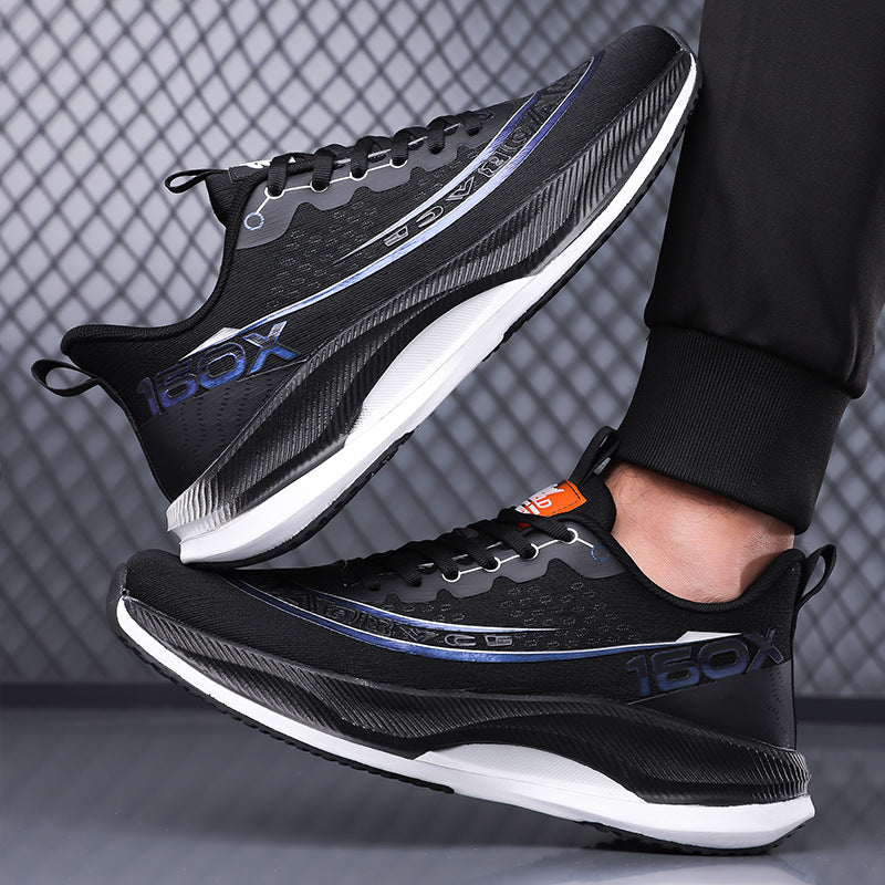 Atmungsaktive Mesh-Laufschuhe Herren mit weicher Sohle