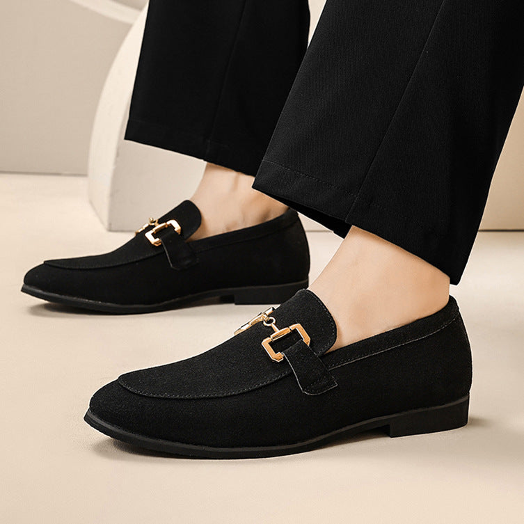 Britische Casual-Lederschuhe mit Metallschnalle – Bild 3 | LuxeStyle