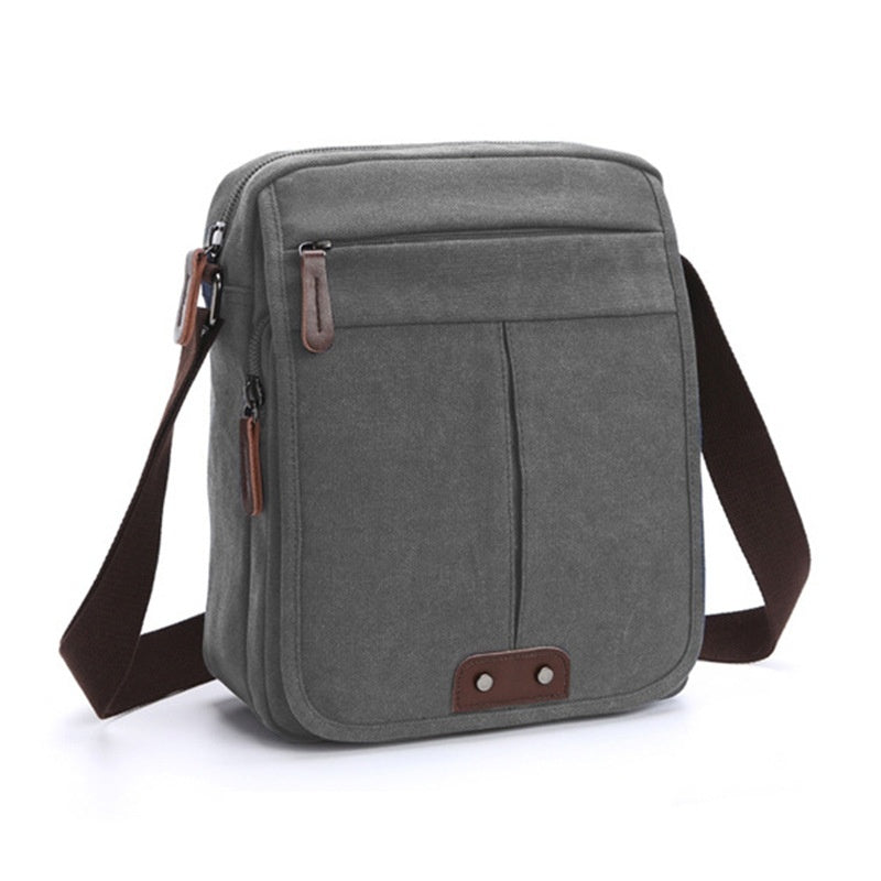 Koreaner-Stil Canvas Crossbody Tasche für Outdoor