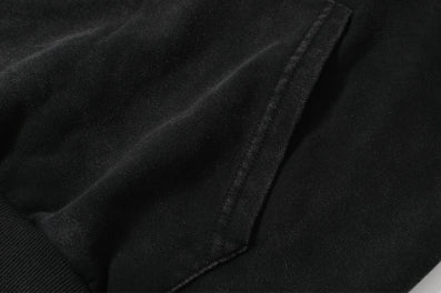 Distressed Hoodie mit Drop-Shoulder