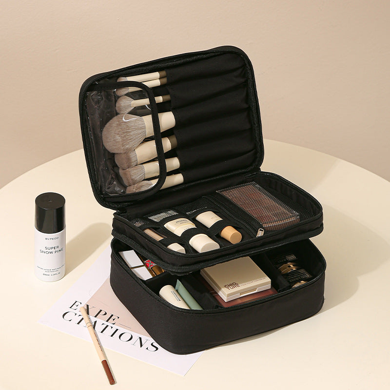 Tragbare Oxford Stoff Make-up Tasche – Bild 9 | LuxeStyle