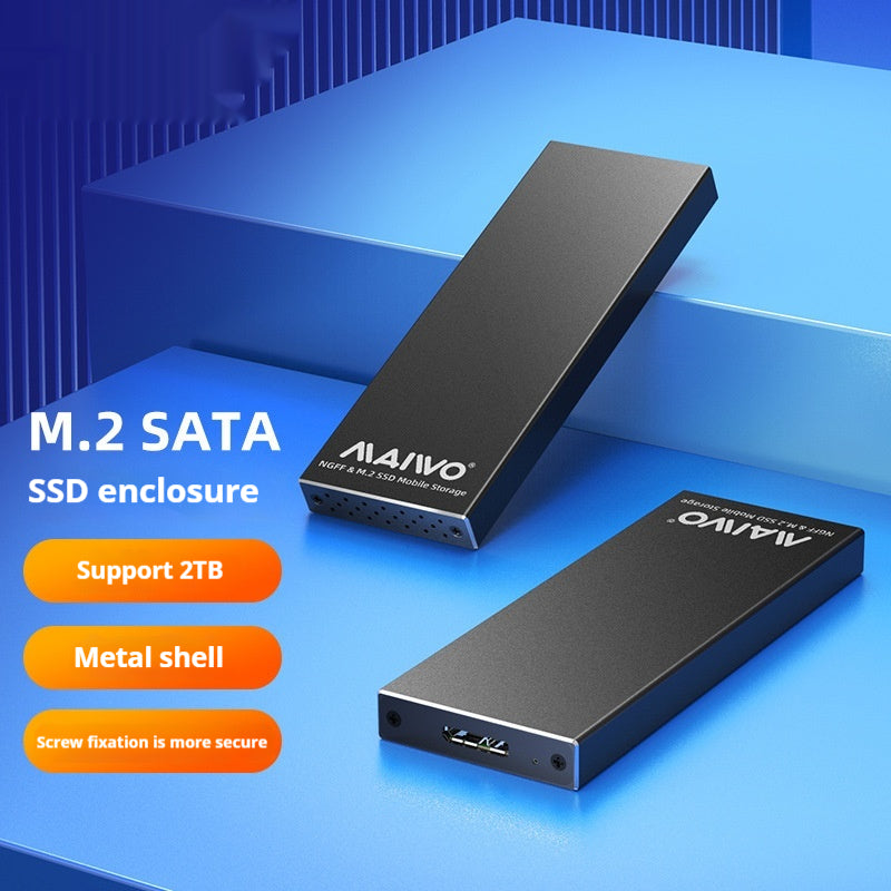 M.2 NGFF zu USB 3.0 SSD-Gehäuse aus Aluminium