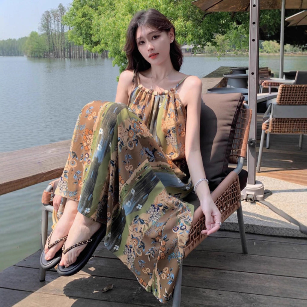 Retro-Kleid mit Print