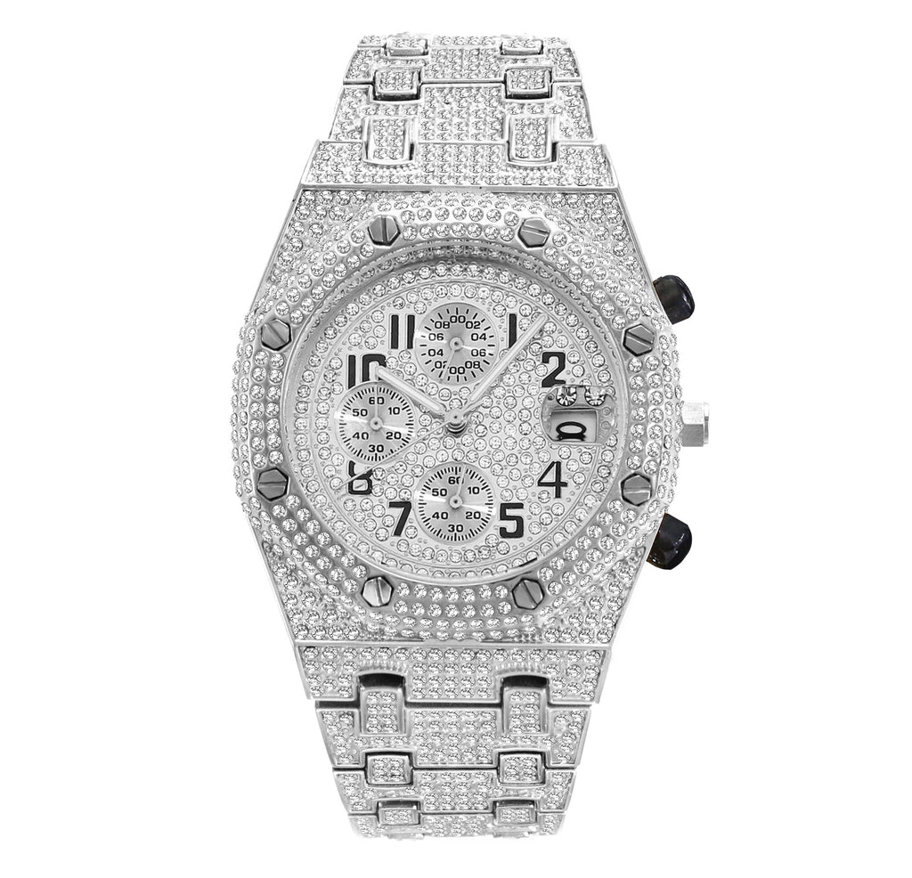 Sportliche Herrenuhr mit Chronograph – Bild 7 | LuxeStyle