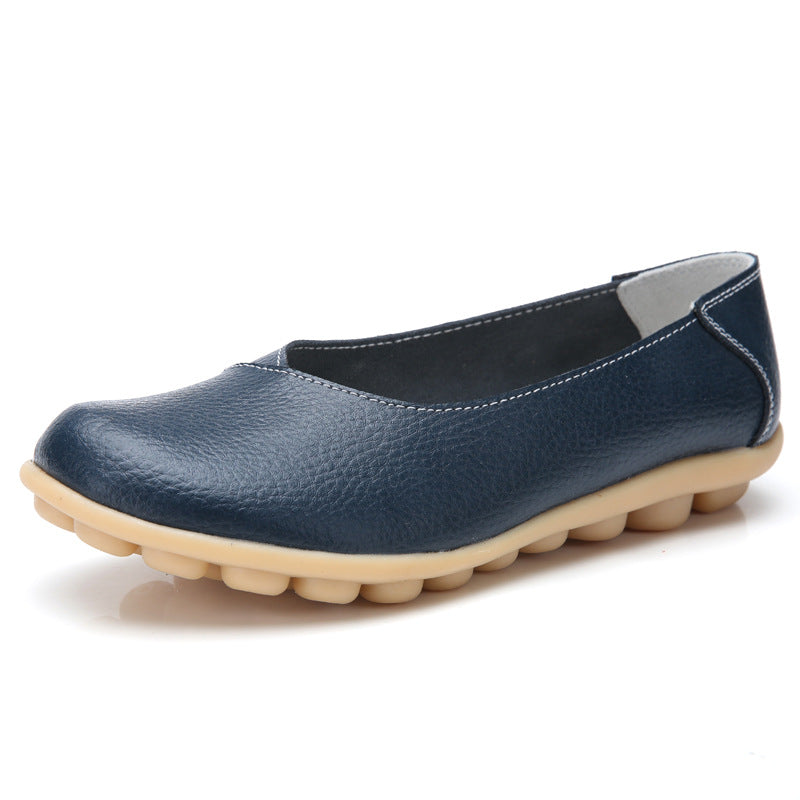 Damen Freizeit-Halbschuhe aus Leder – Bild 11 | LuxeStyle