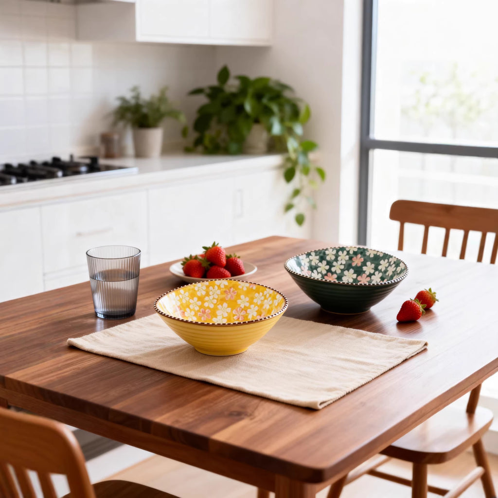 Japanische Keramikschale, Unterglasur-Design – Bild 3 | LuxeStyle