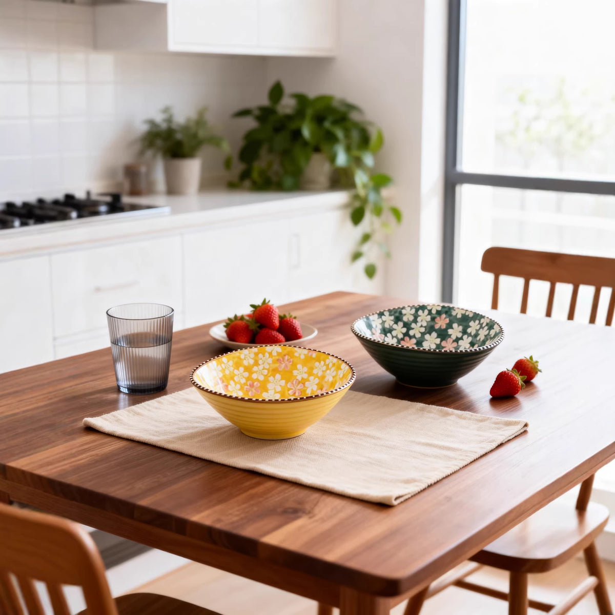 Japanische Keramikschale, Unterglasur-Design – Bild 3 | LuxeStyle