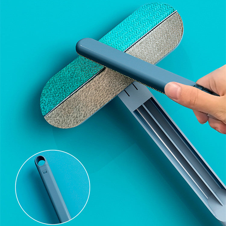 Tierhaar- & Fusselroller mit langem Griff · 4in1