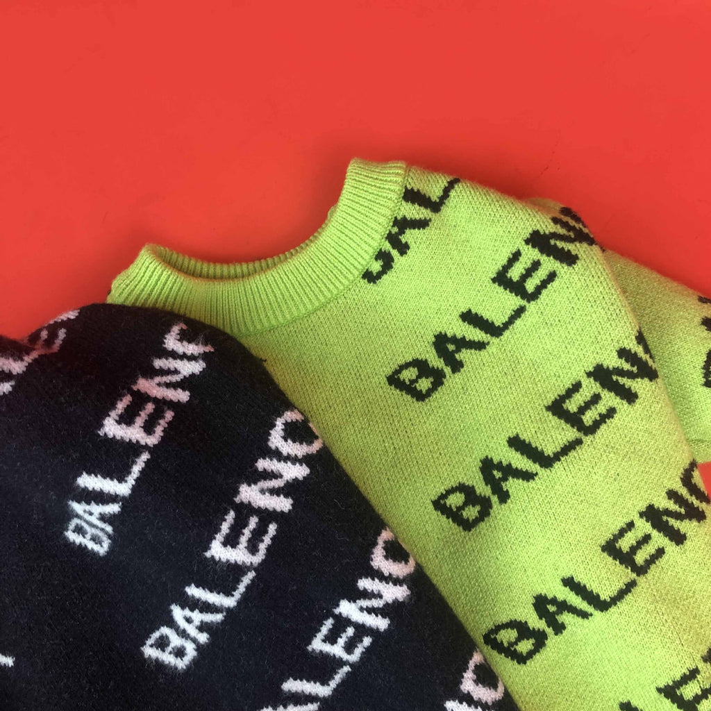 Hundepullover Frühlingsstrick schwarz/grün – Bild 3 | LuxeStyle