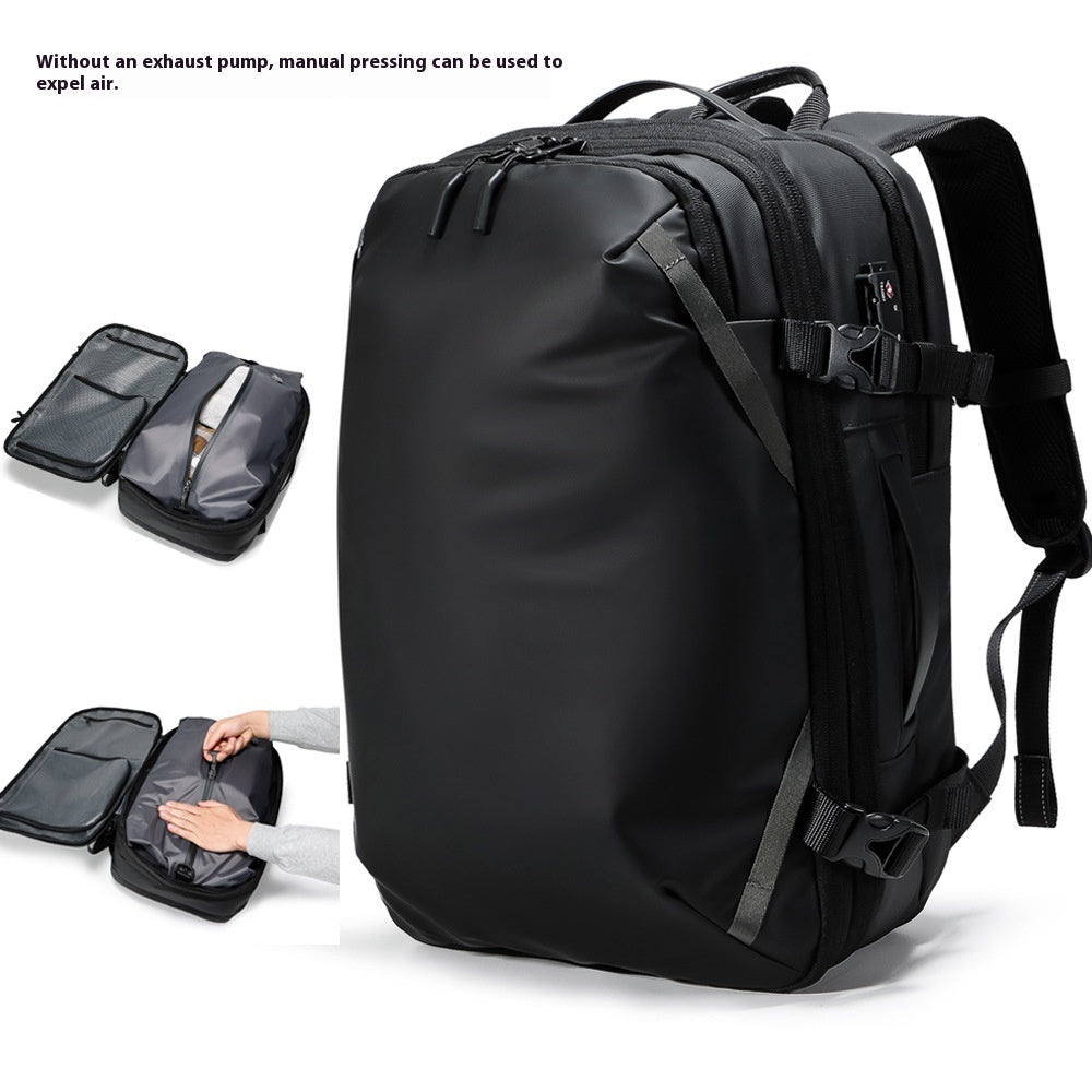 Männlicher Kompressionsrucksack mit Vakuum – Bild 6 | LuxeStyle