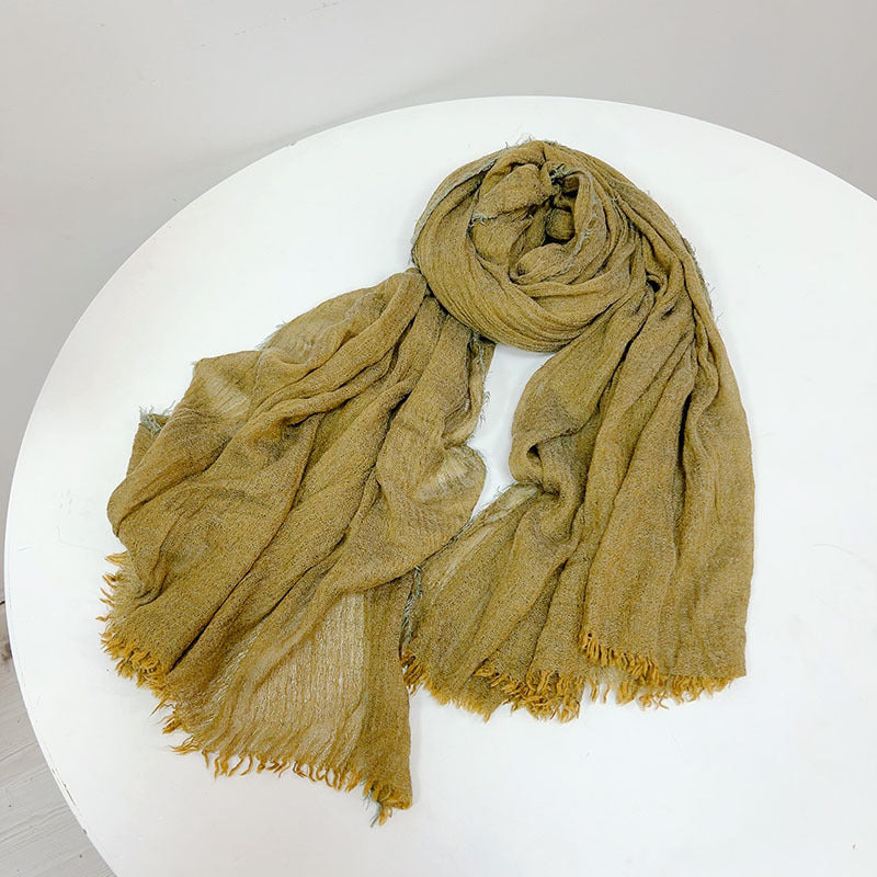 Wollschal in Grautönen – 100 × 210 cm – Bild 14 | LuxeStyle