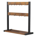 Holzregal mit Doppelbecherhalter – Bild 1 | LuxeStyle