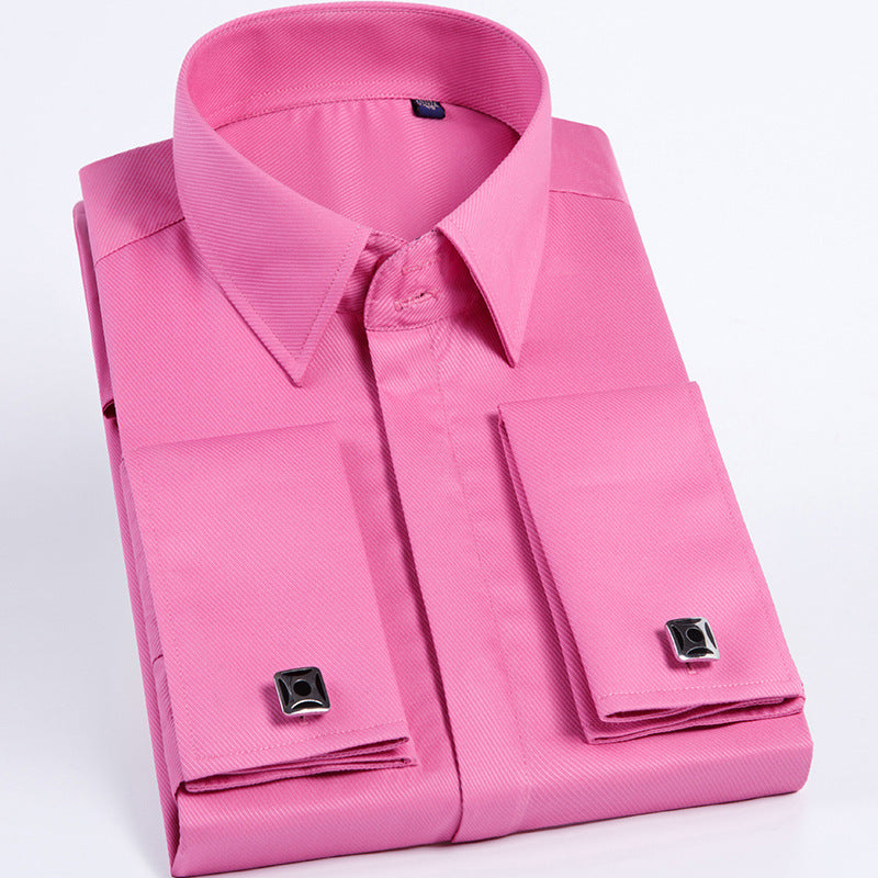 Herren Hemd Slim Fit mit Manschettenknöpfen – Bild 13 | LuxeStyle