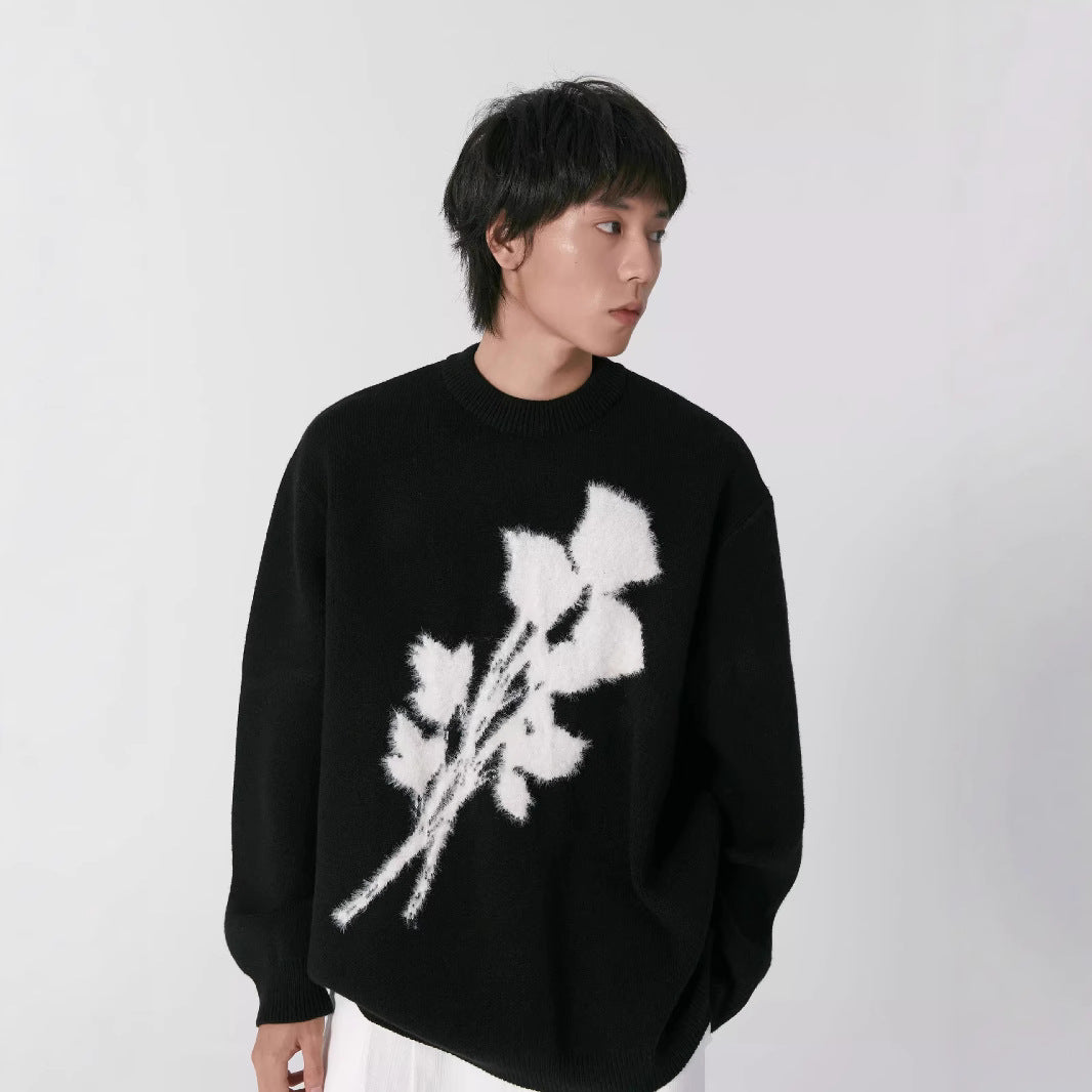 Vintage-Rose-Pullover