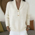 Polo-Rollkragenpullover für Damen