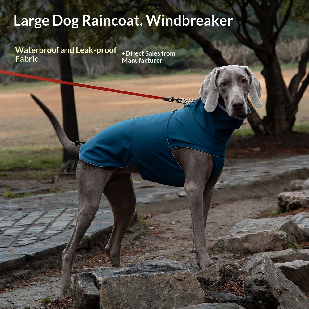 Wasserdichte Hunde-Regenjacke