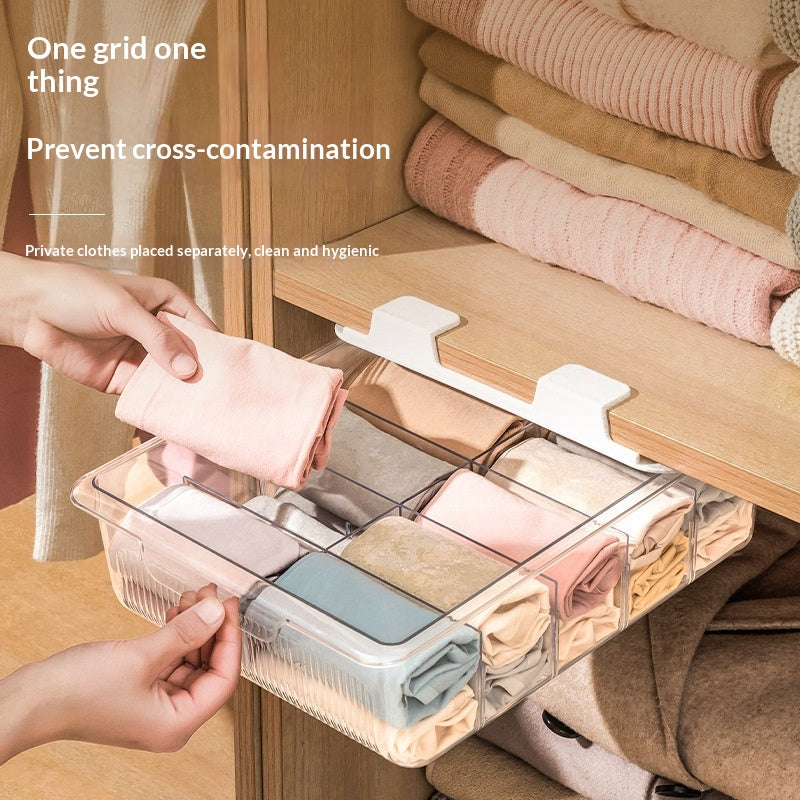 Transparenter Organizer für Schubladen