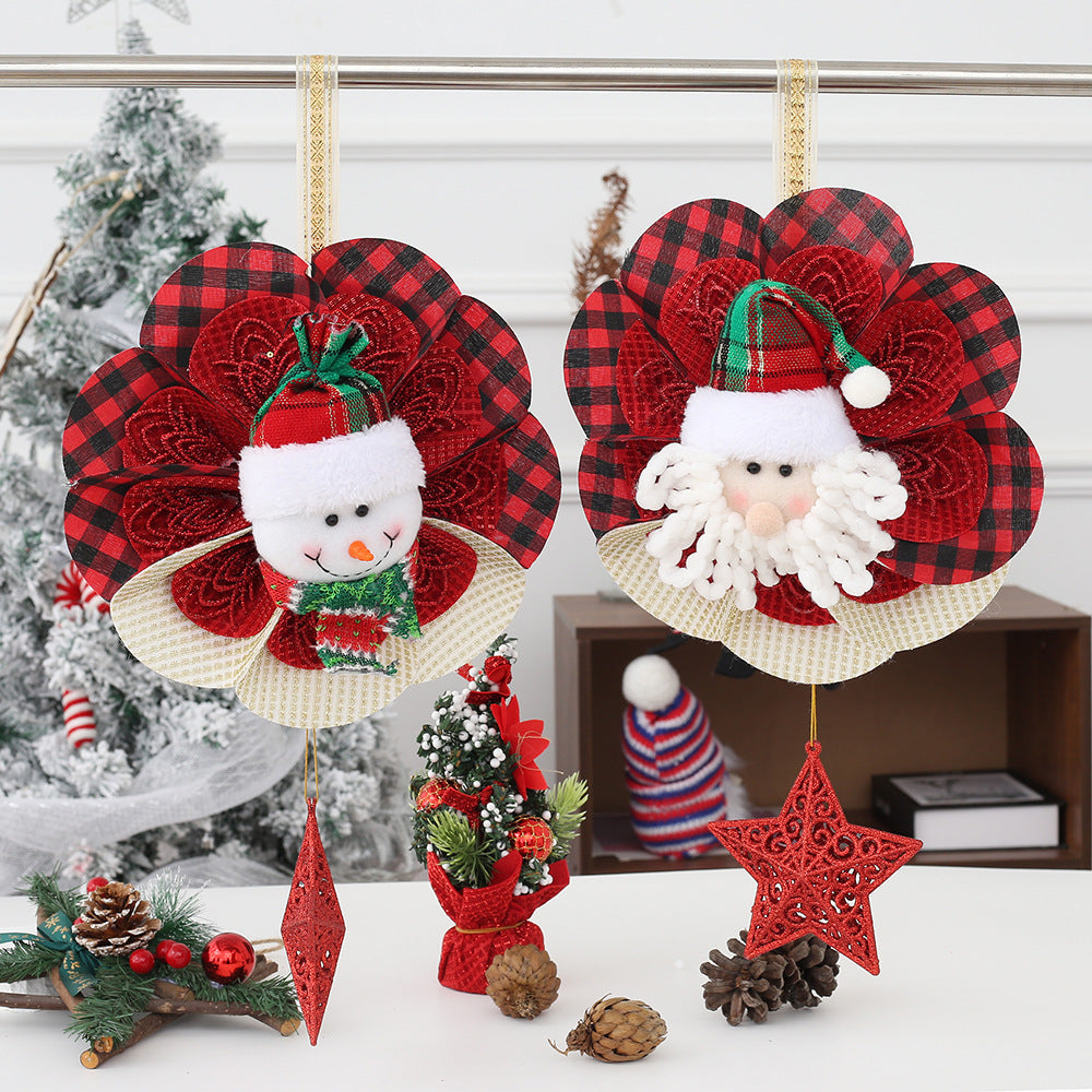 Weihnachtsbaum-Stern-Anhänger aus Plüsch – Bild 5 | LuxeStyle