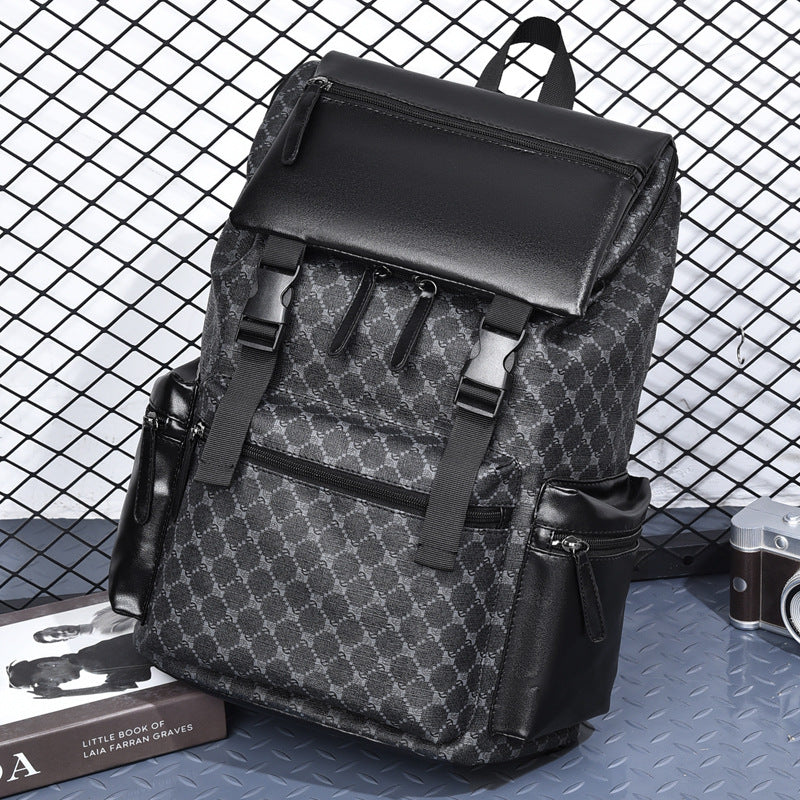 Herren Freizeit- und Reise-Rucksack mit USB-Anschluss – Bild 5 | LuxeStyle