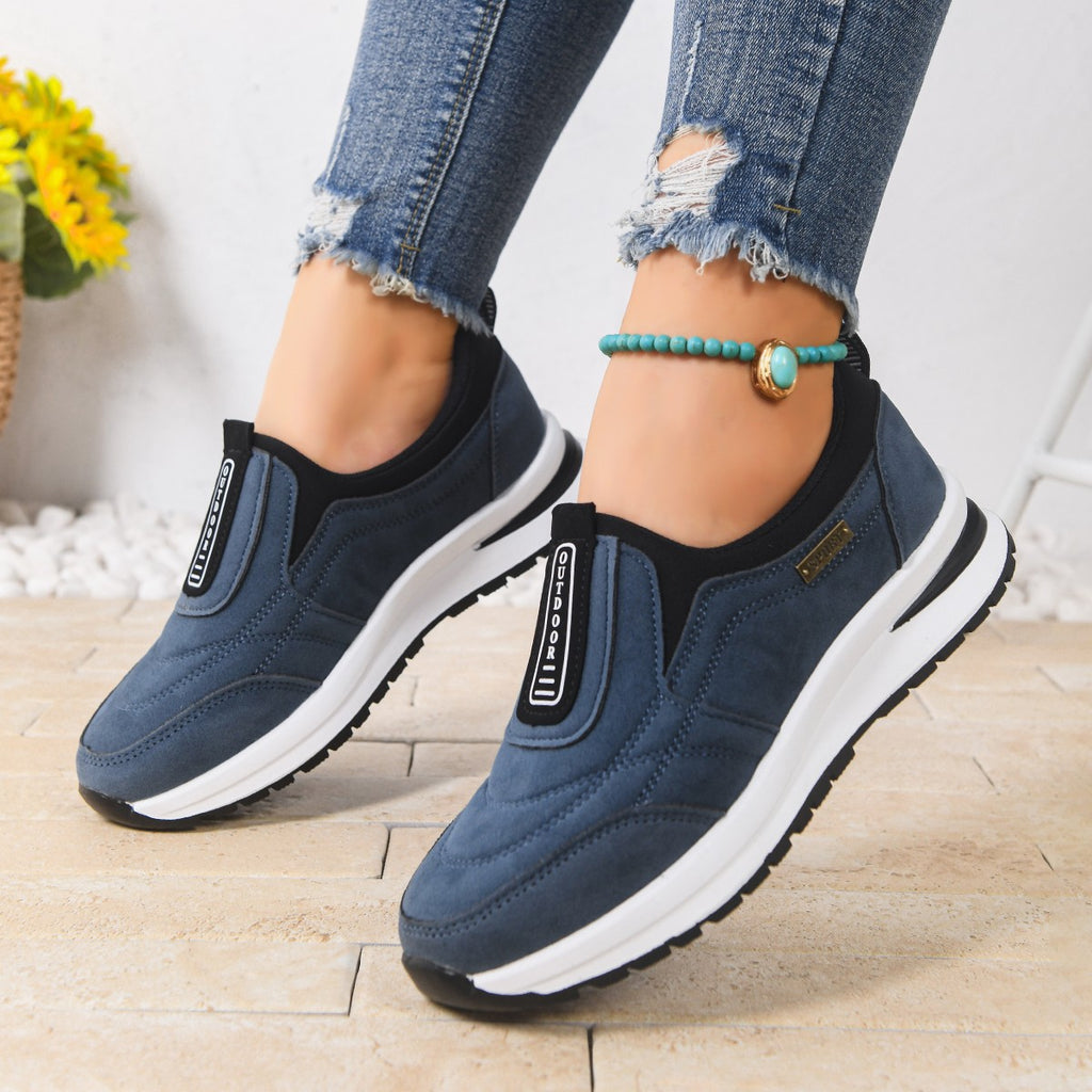 Bequeme Slip-on Running-Schuhe für Damen