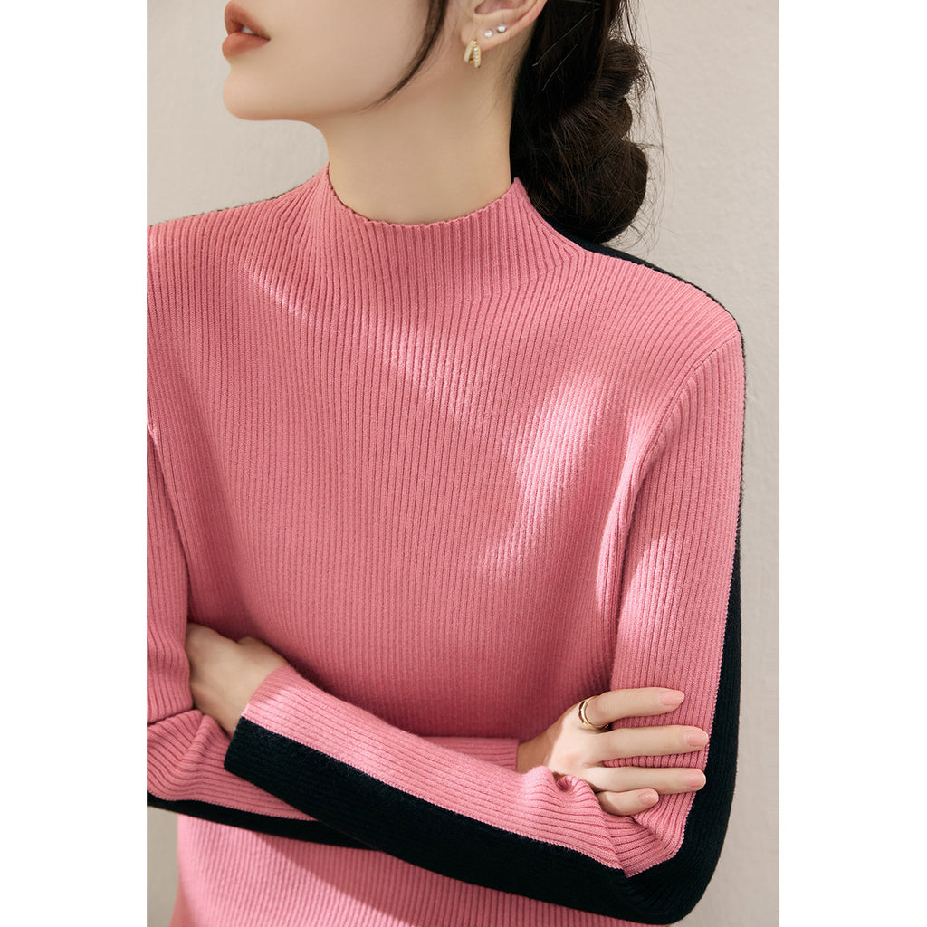 Wollpullover mit Rollkragen, wendbar – Ansicht 5