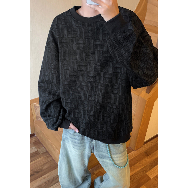 Herren locker sitzender Rundhals-Pullover – Bild 2 | LuxeStyle