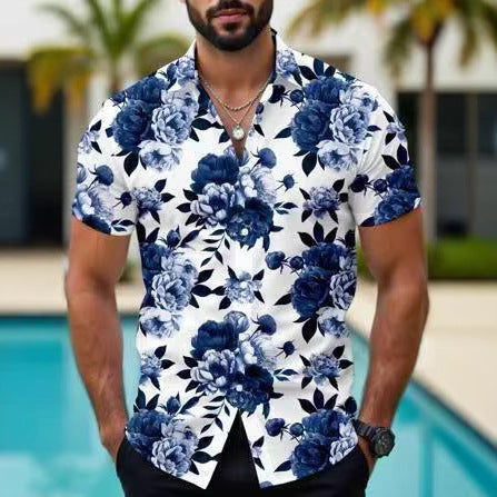 Tropisches Hawaii-Hemd für Herren – Bild 7 | LuxeStyle