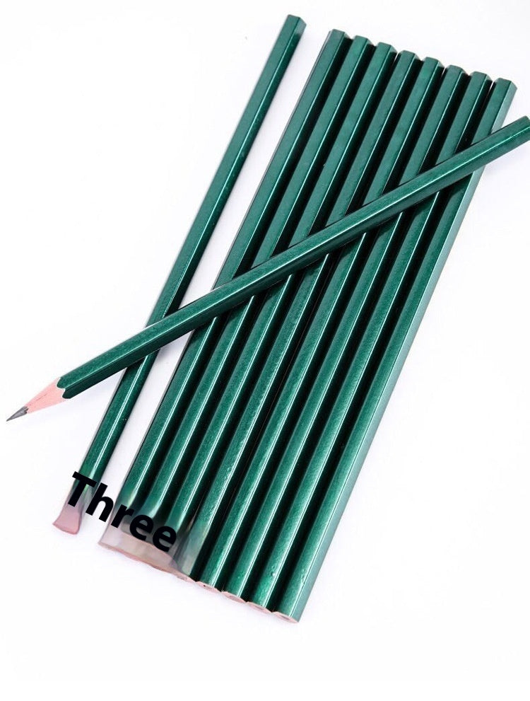 Grüner 2B/ HB Zeichenstift – 10 Stück – Bild 4 | LuxeStyle