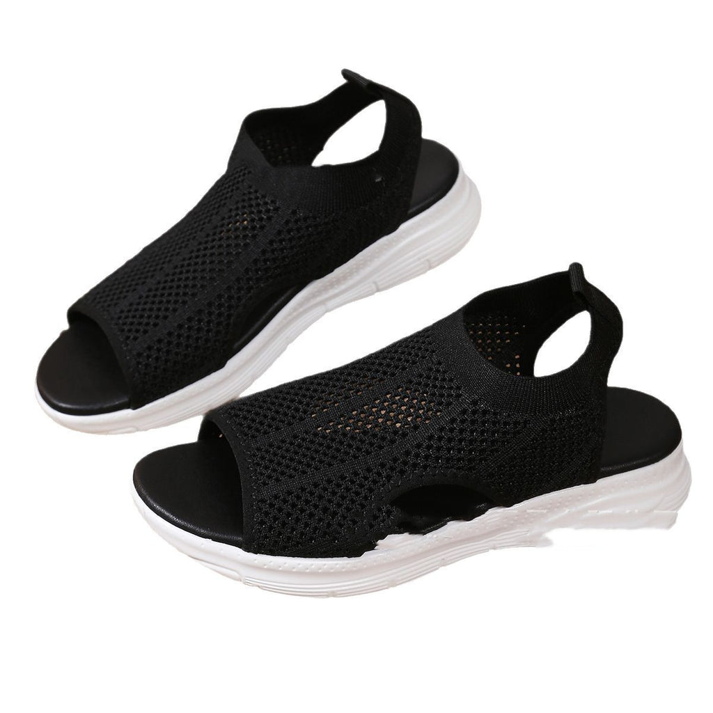 Sportliche Plateau-Sandalen für Damen – Bild 2 | LuxeStyle