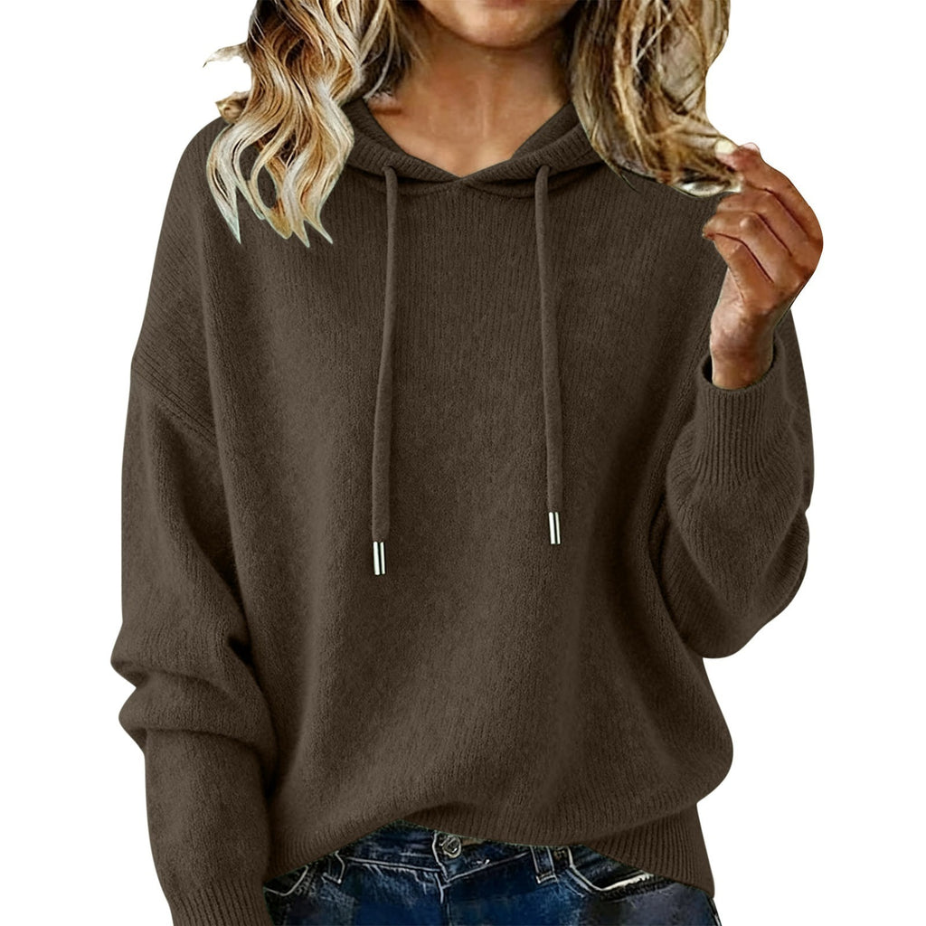 Hooded Pullover Sweater für Damen – Ansicht 4