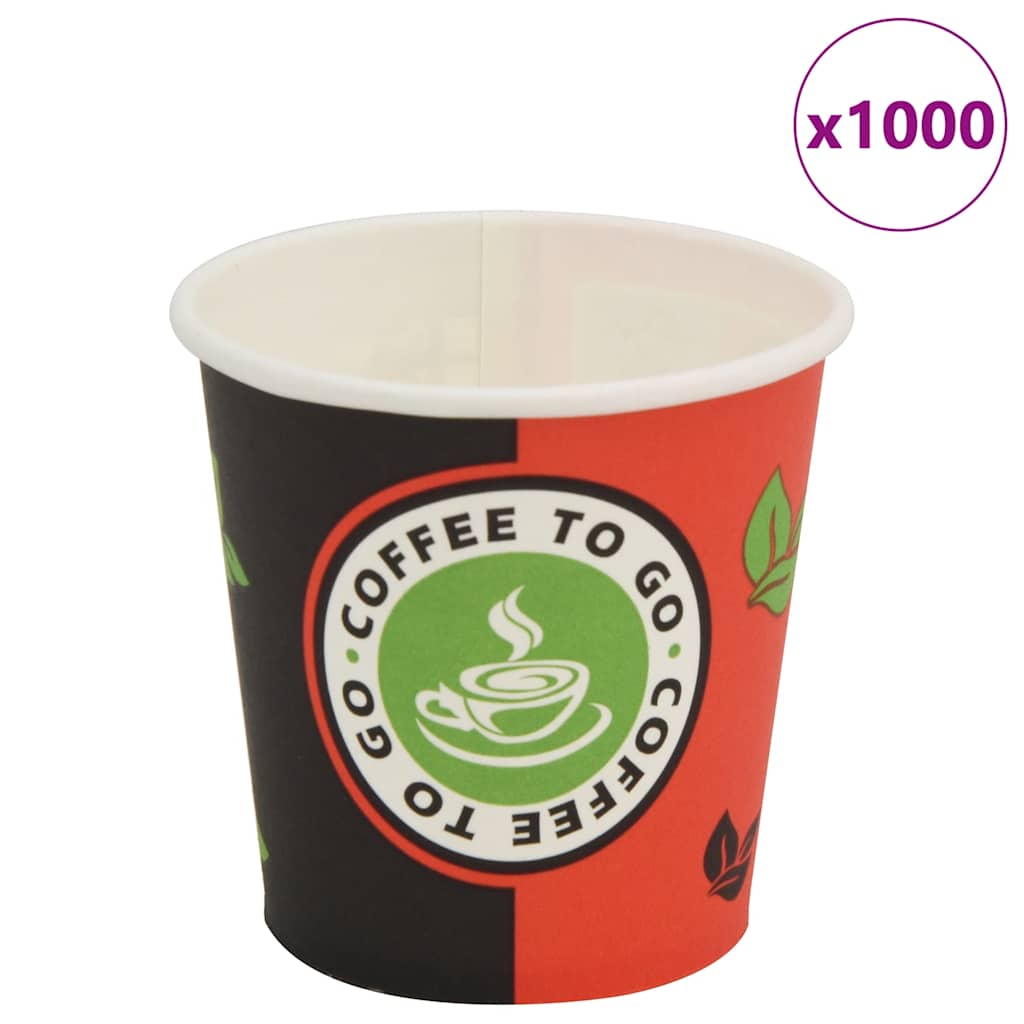 Einweg-Kaffeebecher, Karton, 120 ml, 1000 Stk.