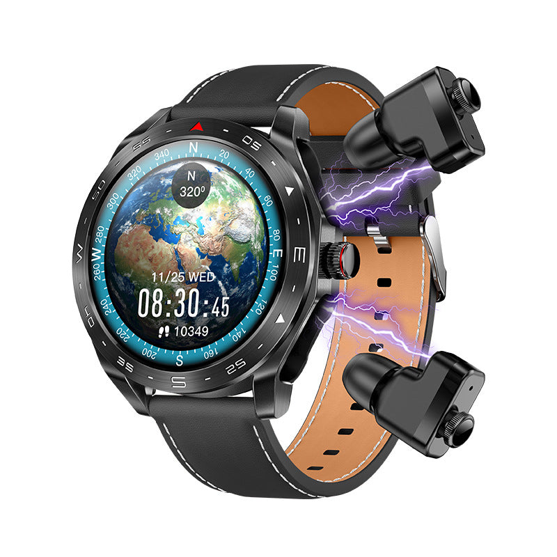 T95 Smart TWS 2-in-1 Bluetooth Gesundheits-Watch