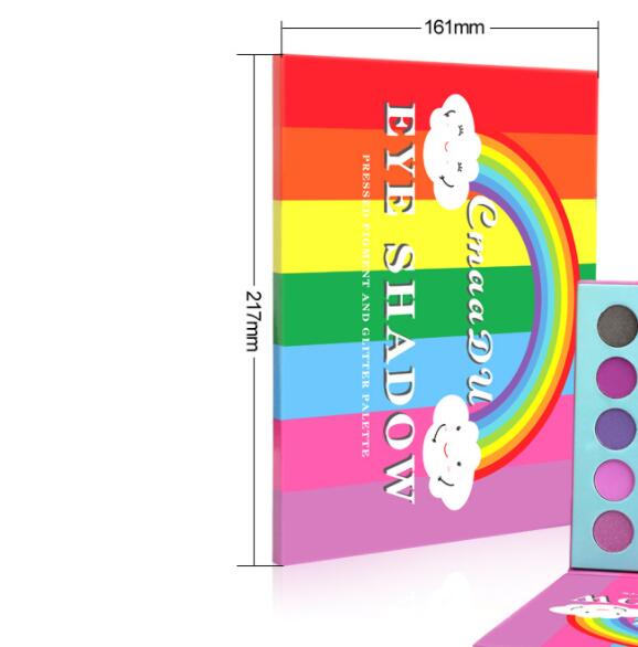 35 Farben Regenbogen Lidschatten-Palette | LuxeStyle