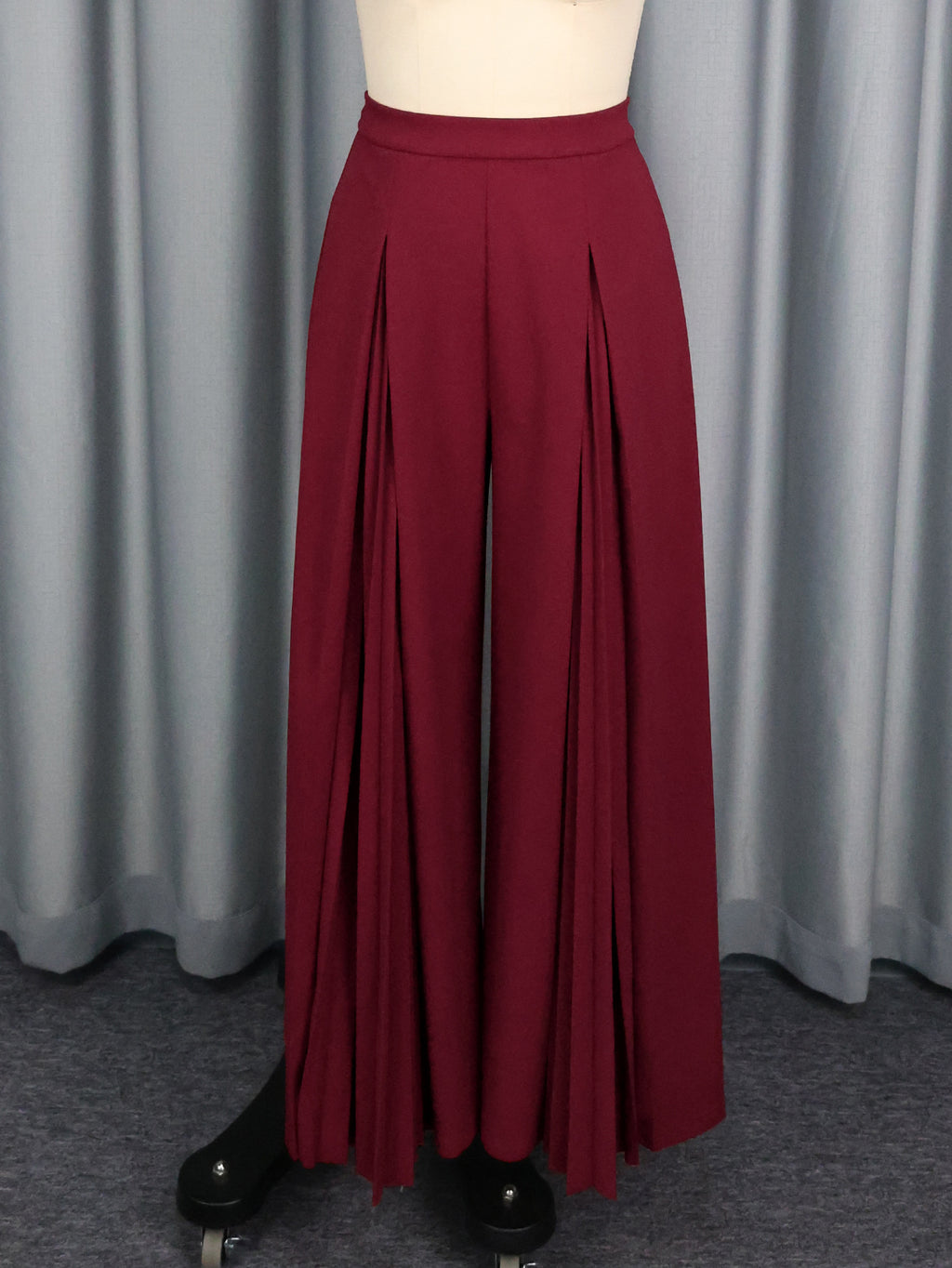 High Waist Palazzo Hose mit weitem Bein