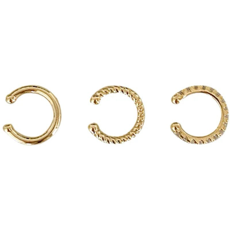 Elegante S925 Silber Ohrclips für Damen