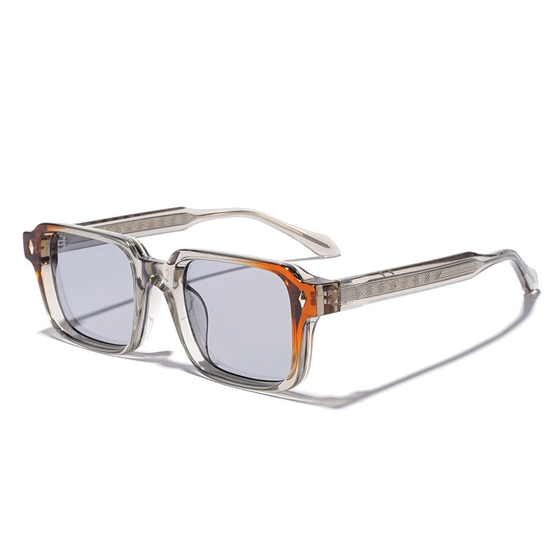 UV400 Sonnenbrille mit dickem Rahmen – Ansicht 7