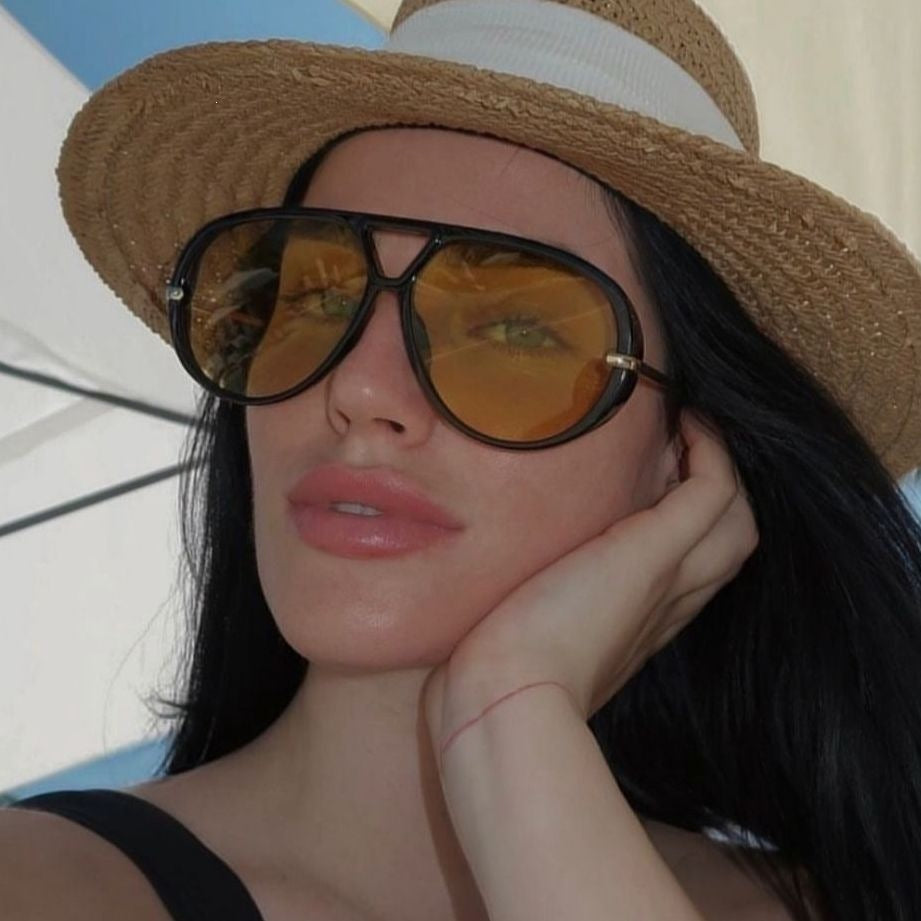 LuxeStyle Oversize-Sonnenbrille «Riviera» · getönt, UV400 – Bild 3 – LuxeStyle Schweiz