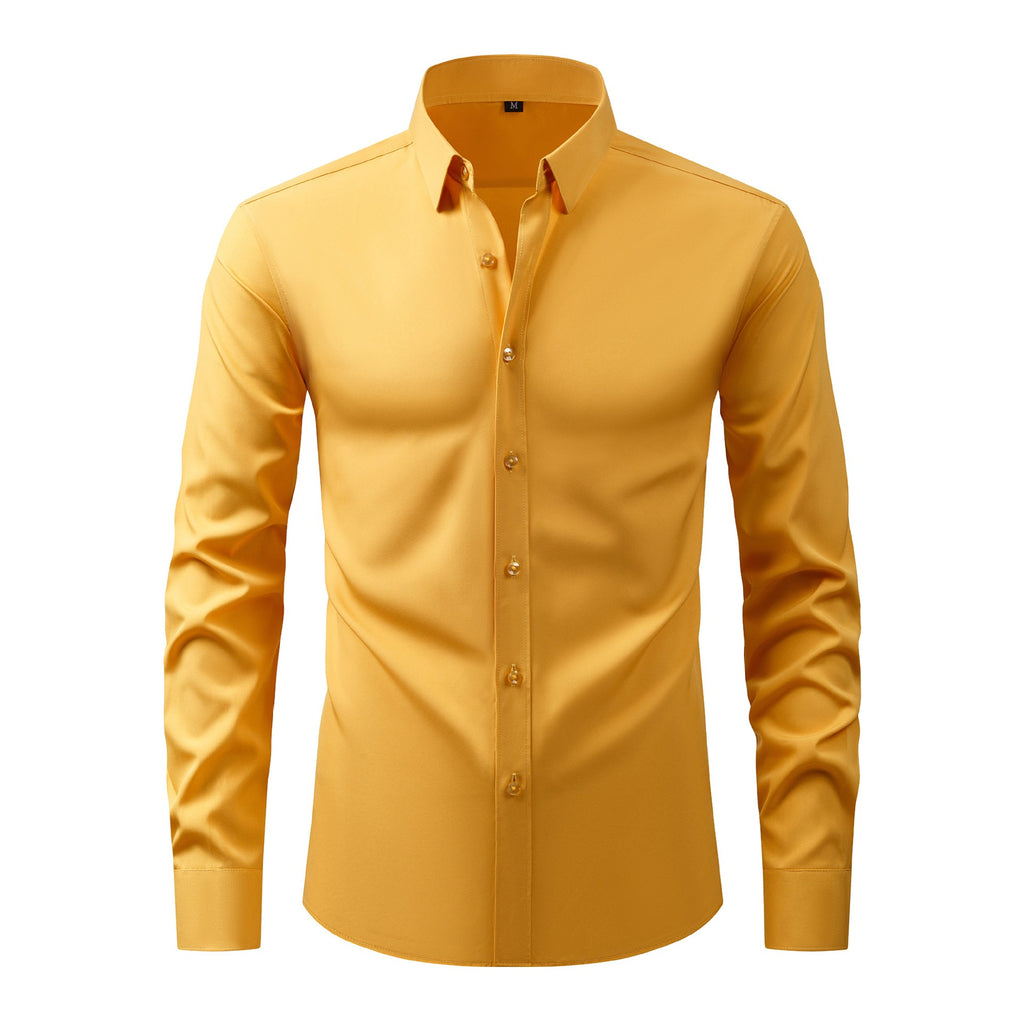 Herren Hemd mit Knopfleiste – Bild 9 | LuxeStyle