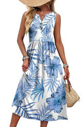 Bedrucktes A-Linien Strandkleid – Bild 17 | LuxeStyle
